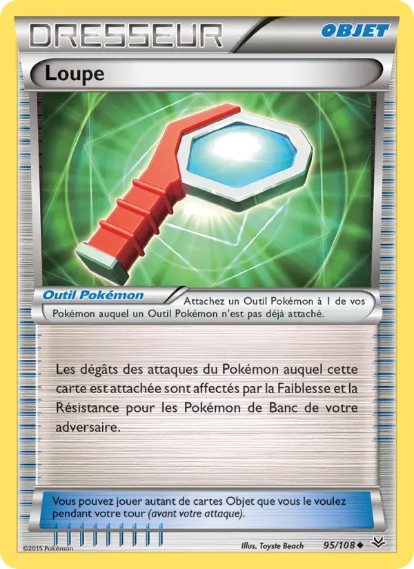 Loupe — Ciel Rugissant 95 French Pokémon card