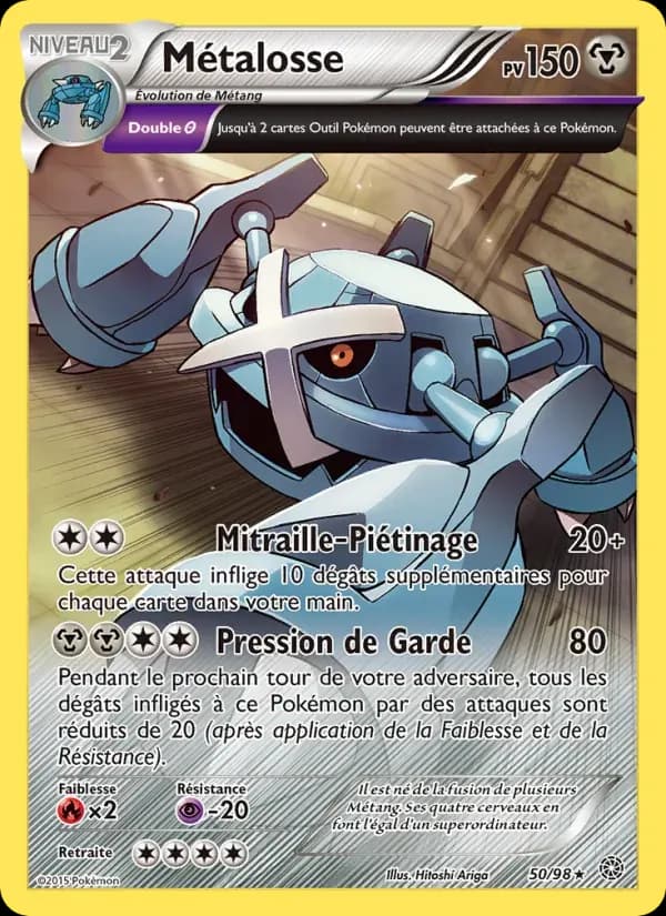Métalosse — Origines Antiques 50 French Pokémon card