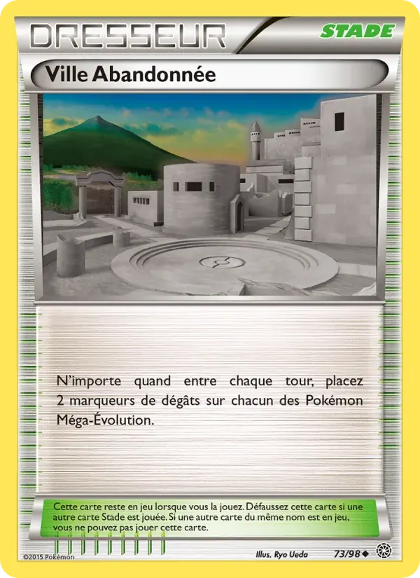 Ville Abandonnée — Origines Antiques 73 French Pokémon card