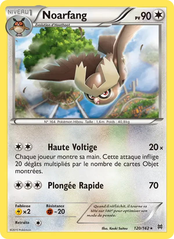 Noarfang — Impulsion Turbo 120 French Pokémon card