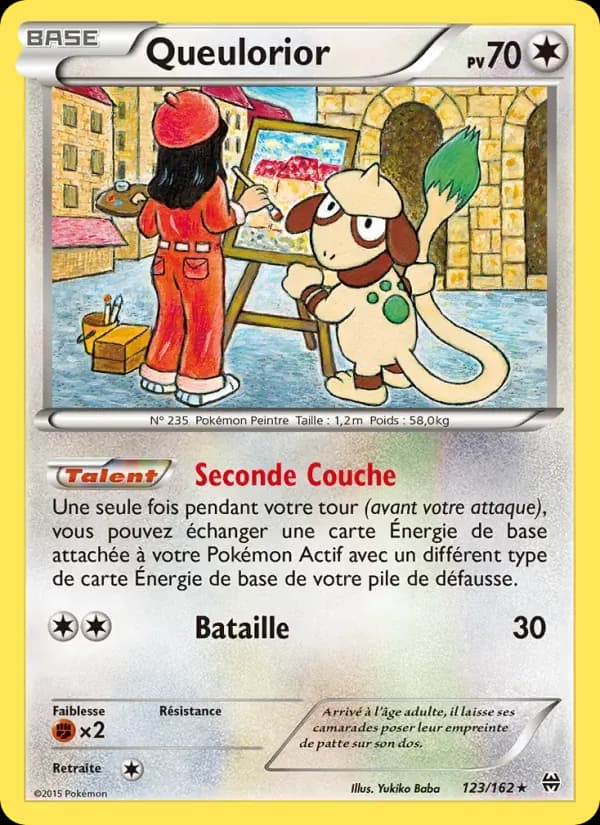 Queulorior — Impulsion Turbo 123 French Pokémon card