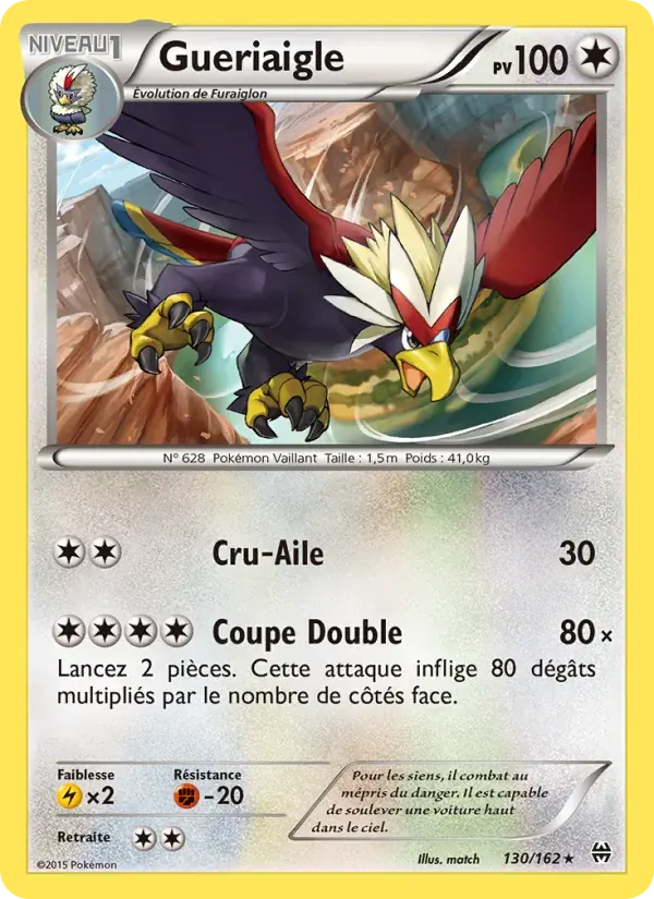 Gueriaigle — Impulsion Turbo 130 French Pokémon card