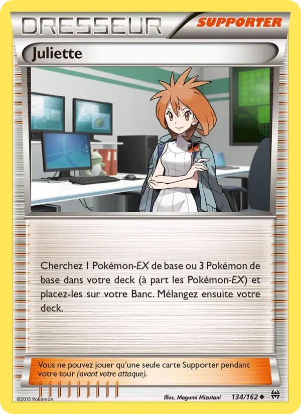Juliette — Impulsion Turbo 134 French Pokémon card