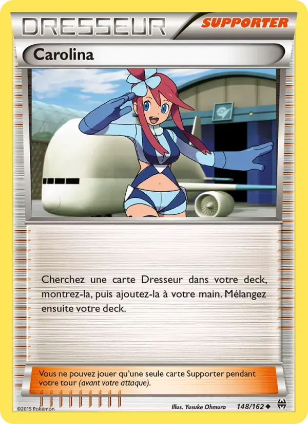 Carolina — Impulsion Turbo 148 French Pokémon card