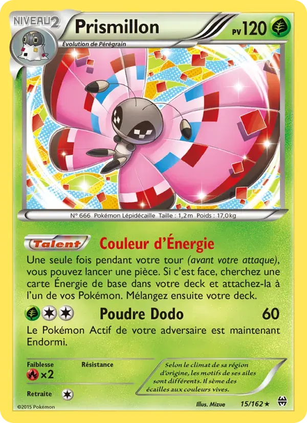 Prismillon — Impulsion Turbo 15 French Pokémon card