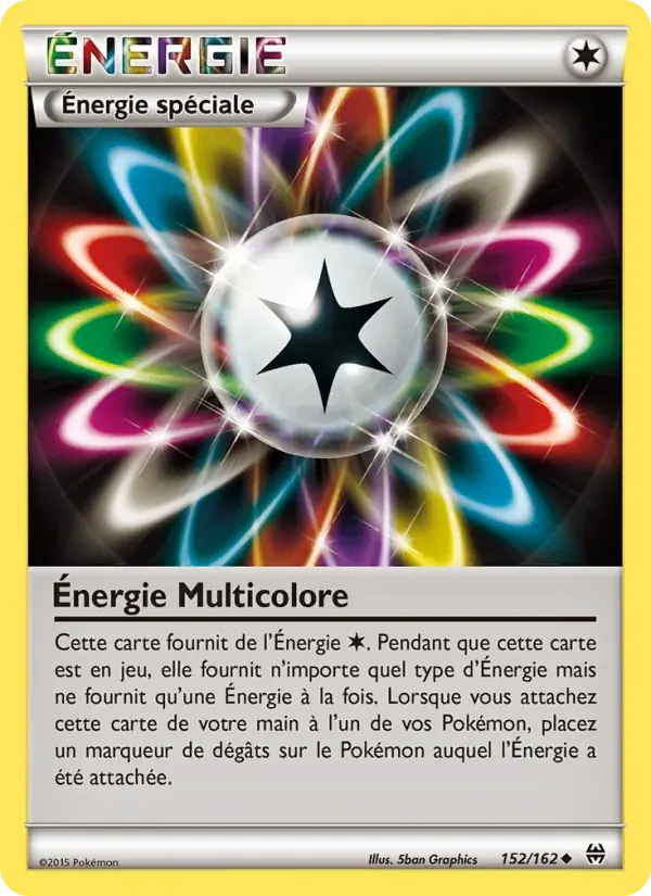 Énergie Multicolore — Impulsion Turbo 152 French Pokémon card