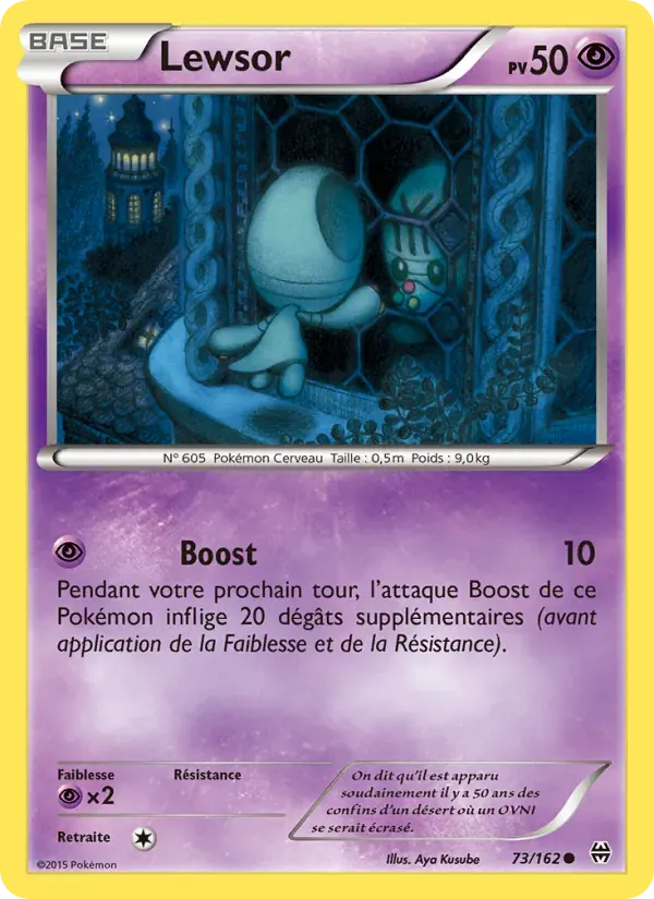 Lewsor — Impulsion Turbo 73 French Pokémon card