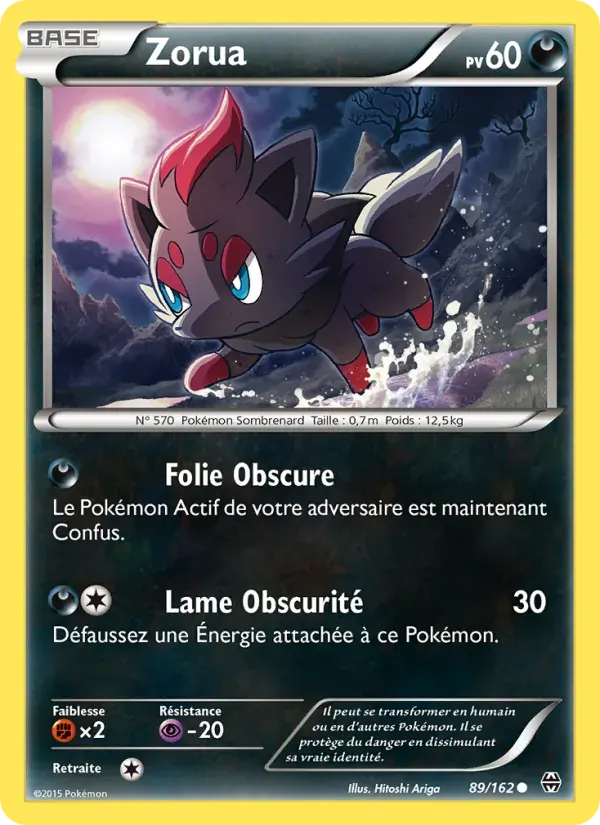 Zorua — Impulsion Turbo 89 French Pokémon card