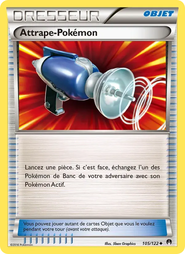 Attrape-Pokémon — Rupture Turbo 105 French Pokémon card
