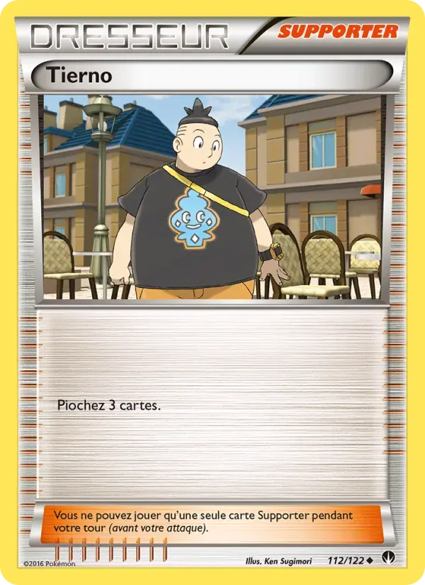 Tierno — Rupture Turbo 112 French Pokémon card