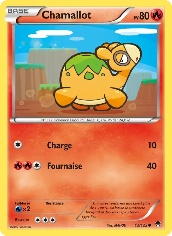 Chamallot — Rupture Turbo 12 French Pokémon card