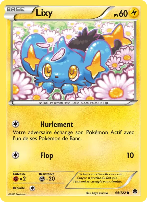 Lixy — Rupture Turbo 44 French Pokémon card