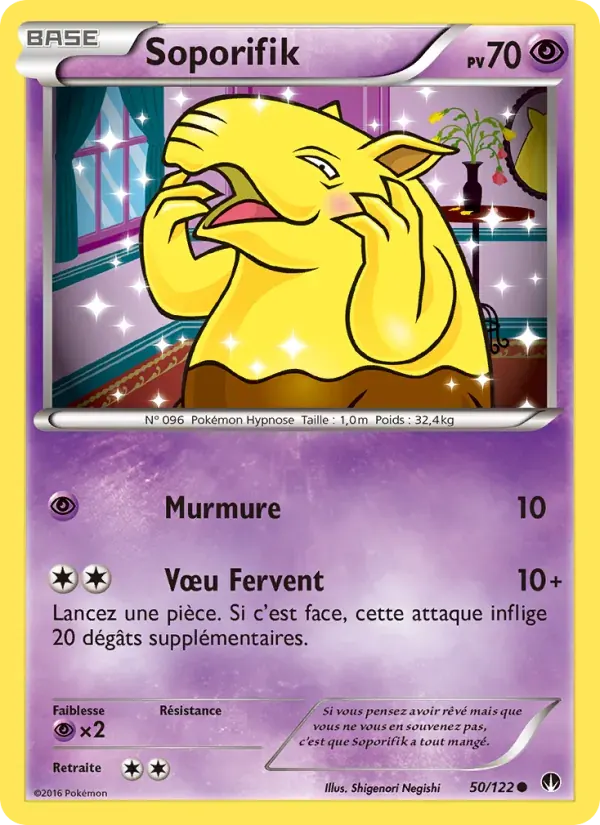 Soporifik — Rupture Turbo 50 French Pokémon card