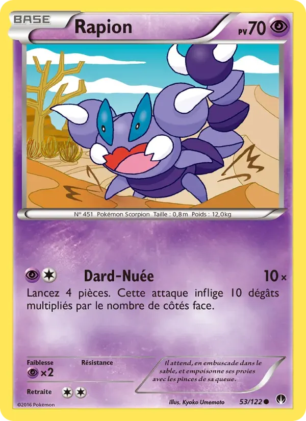 Rapion — Rupture Turbo 53 French Pokémon card