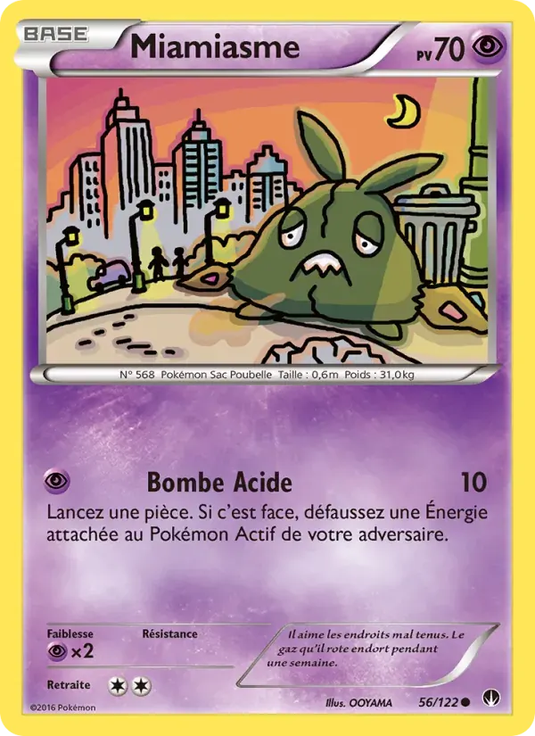 Miamiasme — Rupture Turbo 56 French Pokémon card