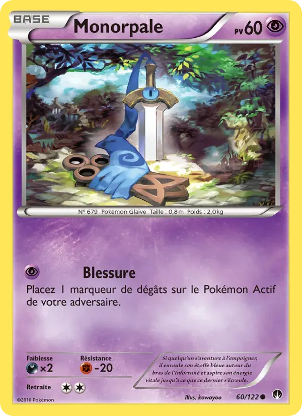 Monorpale — Rupture Turbo 60 French Pokémon card