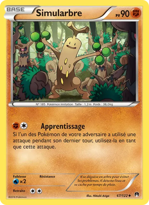 Simularbre — Rupture Turbo 67 French Pokémon card