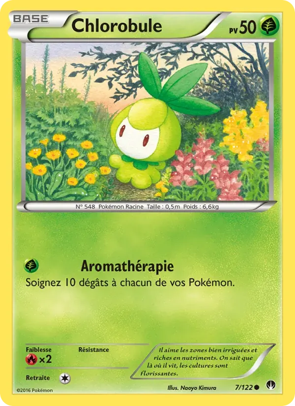 Chlorobule — Rupture Turbo 7 French Pokémon card