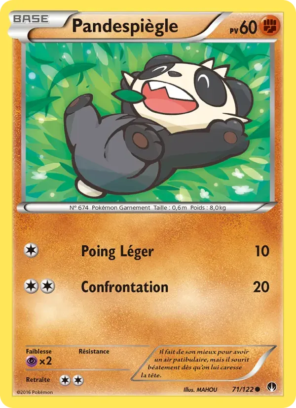 Pandespiègle — Rupture Turbo 71 French Pokémon card