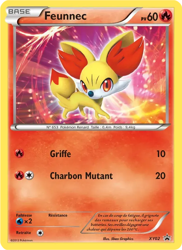 Feunnec — Promo XY XY02 French Pokémon card