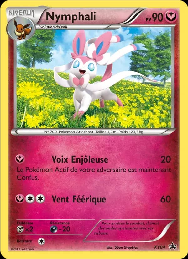 Nymphali — Promo XY XY04 French Pokémon card