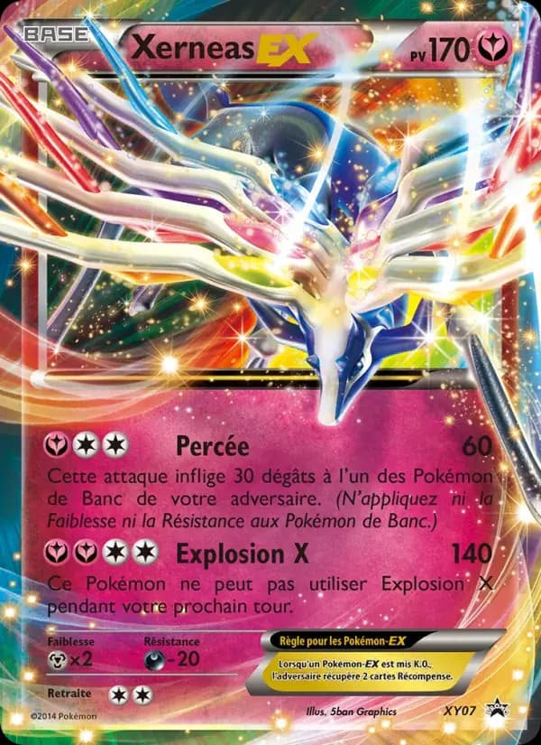 Xerneas EX — Promo XY XY07 French Pokémon card