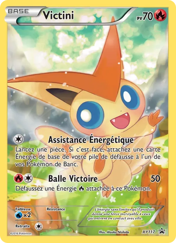 Victini — Promo XY XY117 French Pokémon card