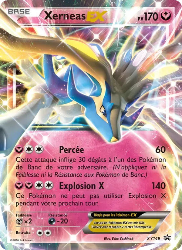 Xerneas EX — Promo XY XY149 French Pokémon card
