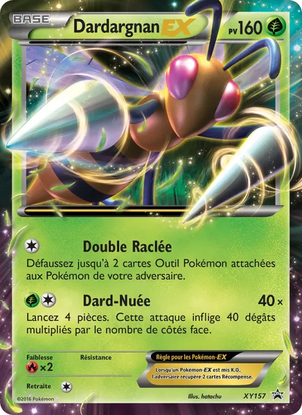 Dardargnan-EX — Promo XY XY157 French Pokémon card