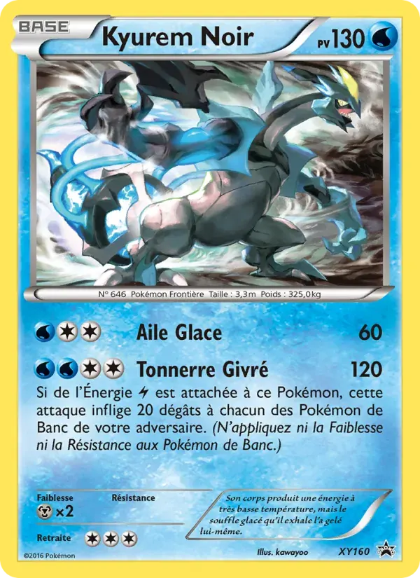Kyurem Noir — Promo XY XY160 French Pokémon card