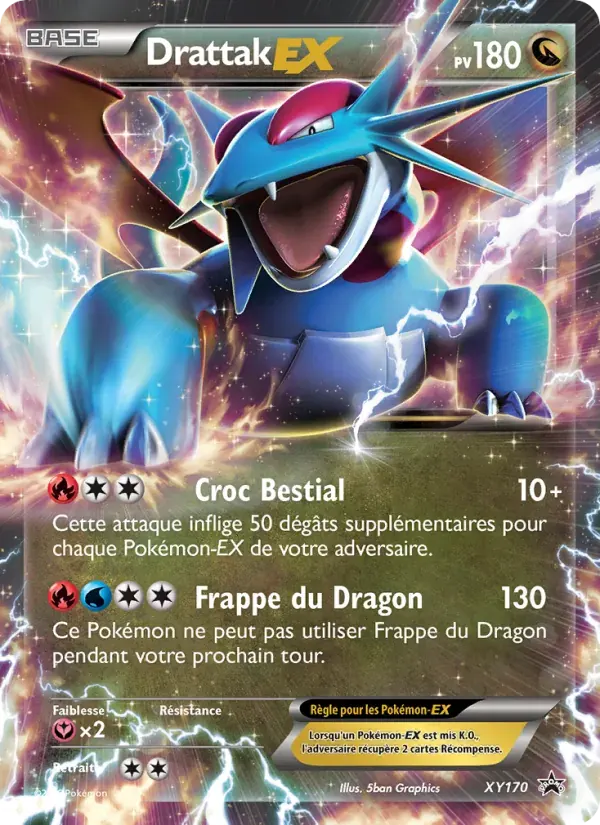 Drattak-EX — Promo XY XY170 French Pokémon card