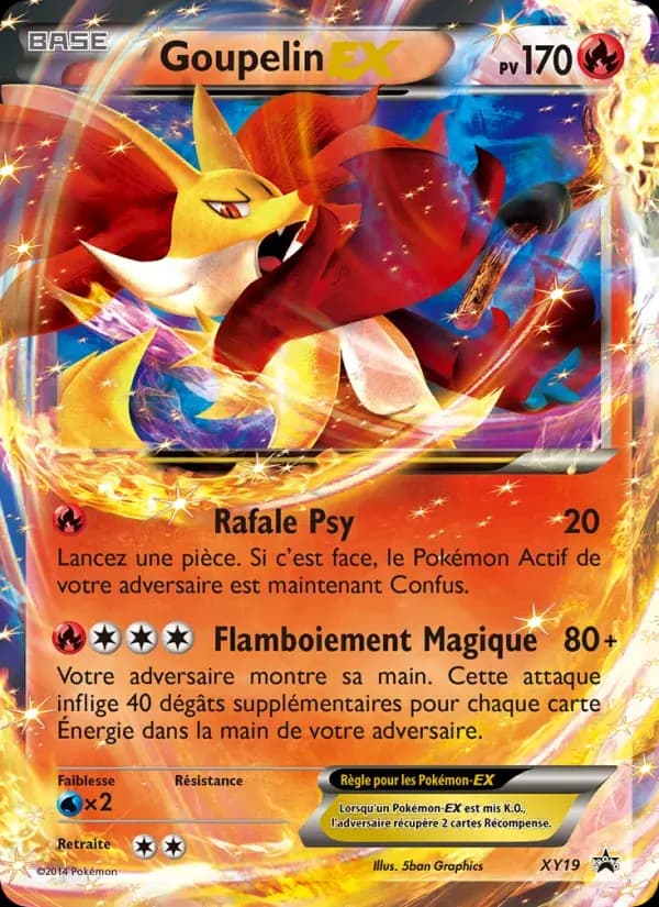 Goupelin EX — Promo XY XY19 French Pokémon card