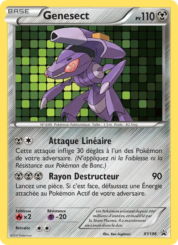 Genesect — Promo XY XY196 French Pokémon card