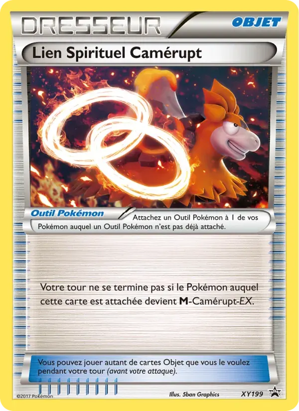 Lien Spirituel Camérupt — Promo XY XY199 French Pokémon card