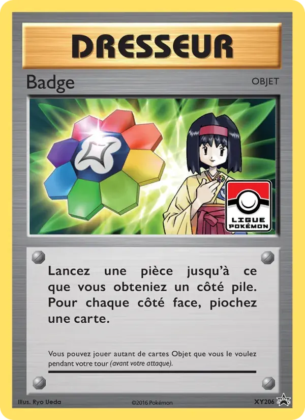 Badge — Promo XY XY206 French Pokémon card