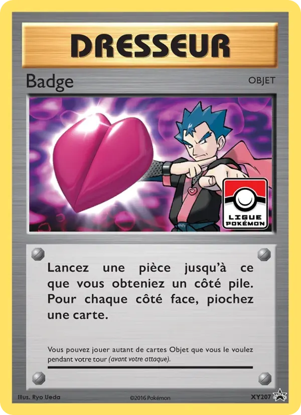 Badge — Promo XY XY207 French Pokémon card
