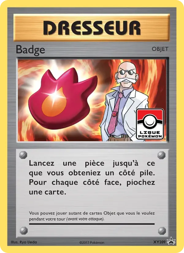 Badge — Promo XY XY209 French Pokémon card