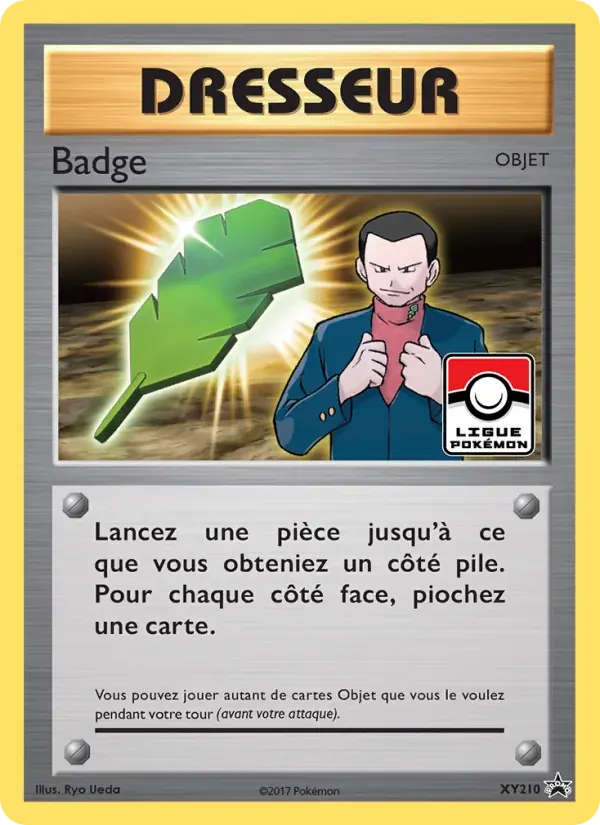 Badge — Promo XY XY210 French Pokémon card