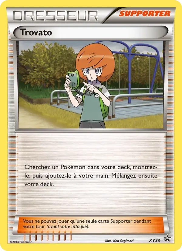 Trovato — Promo XY XY33 French Pokémon card