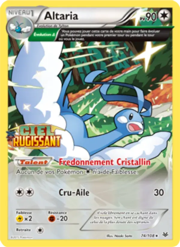 Altaria — Promo XY XY46 French Pokémon card