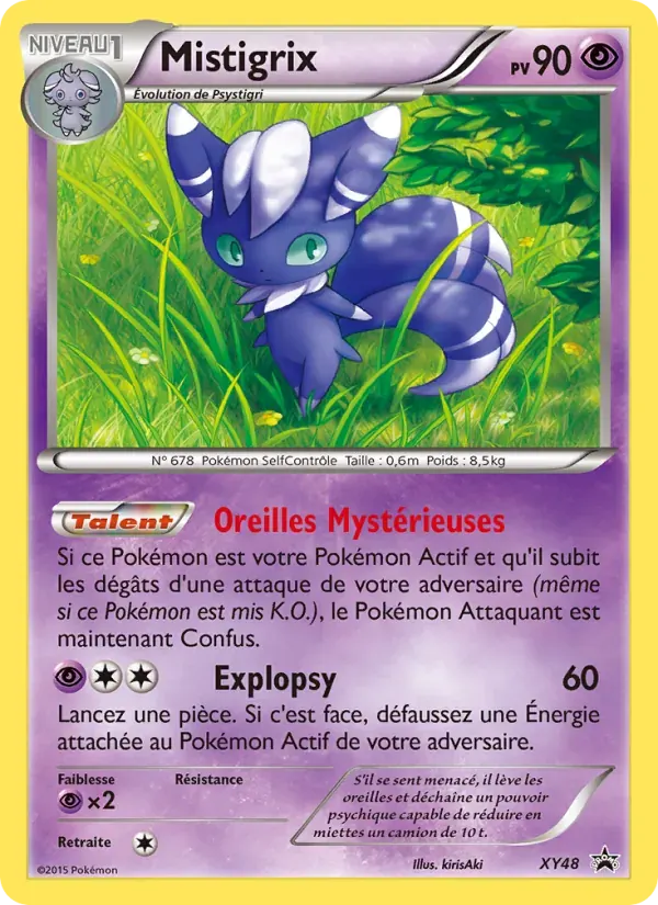 Mistigrix — Promo XY XY48 French Pokémon card