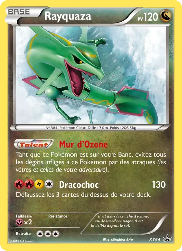 Rayquaza — Promo XY XY64 French Pokémon card