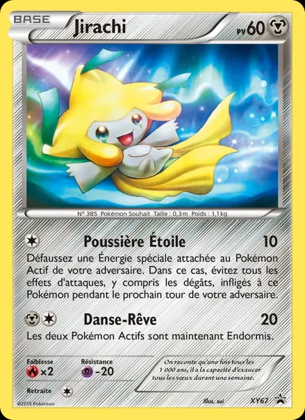 Jirachi — Promo XY XY67 French Pokémon card