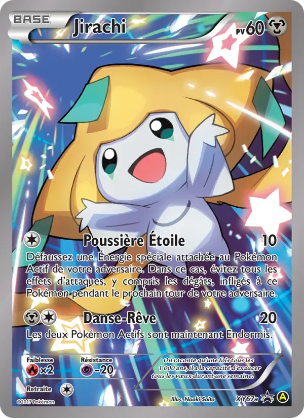 Jirachi — Promo XY XY67a French Pokémon card