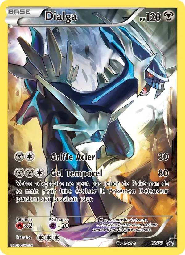 Dialga — Promo XY XY77 French Pokémon card