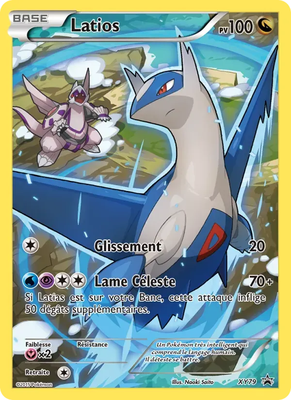 Latios — Promo XY XY79 French Pokémon card