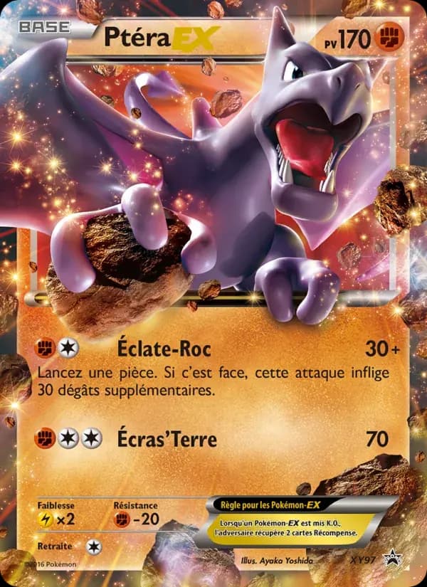 Ptéra EX — Promo XY XY97 French Pokémon card