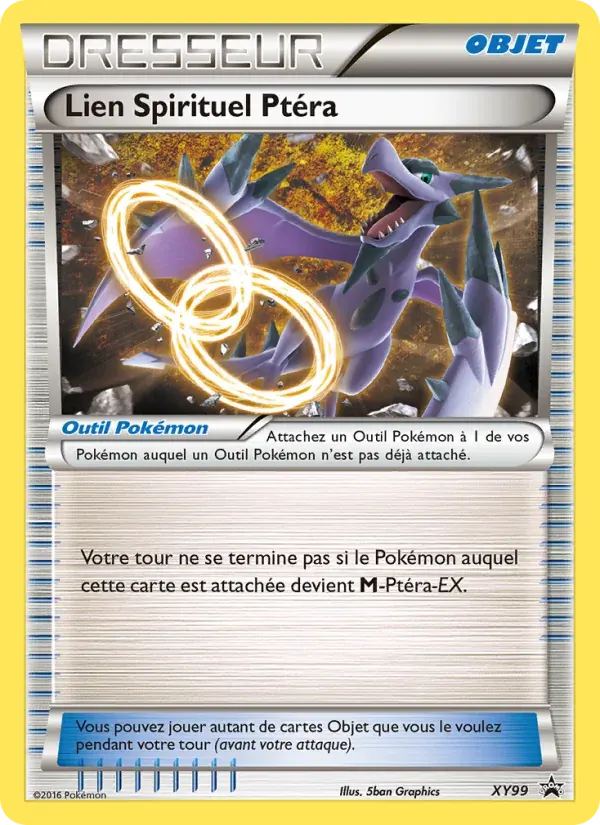 Lien Spirituel Ptéra — Promo XY XY99 French Pokémon card