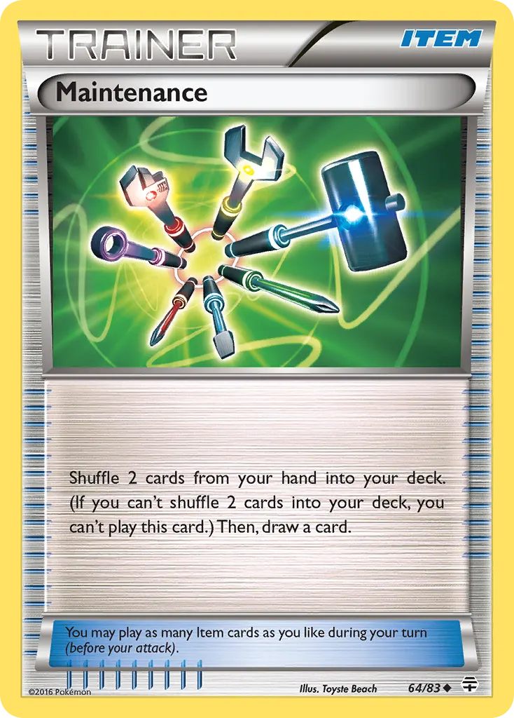 Maintenance — Generations 64 Pokémon card