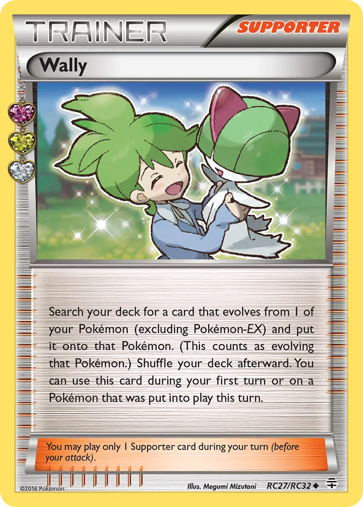 Wally — Generations RC27 Pokémon card